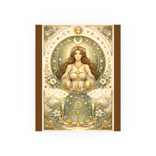 Celestial Libra Zodiac Art Print by Grace Canvas Shop