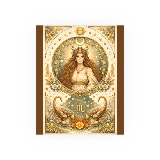 Celstial Scorpio Zodiac Art Poster by Grace Canvas Shop