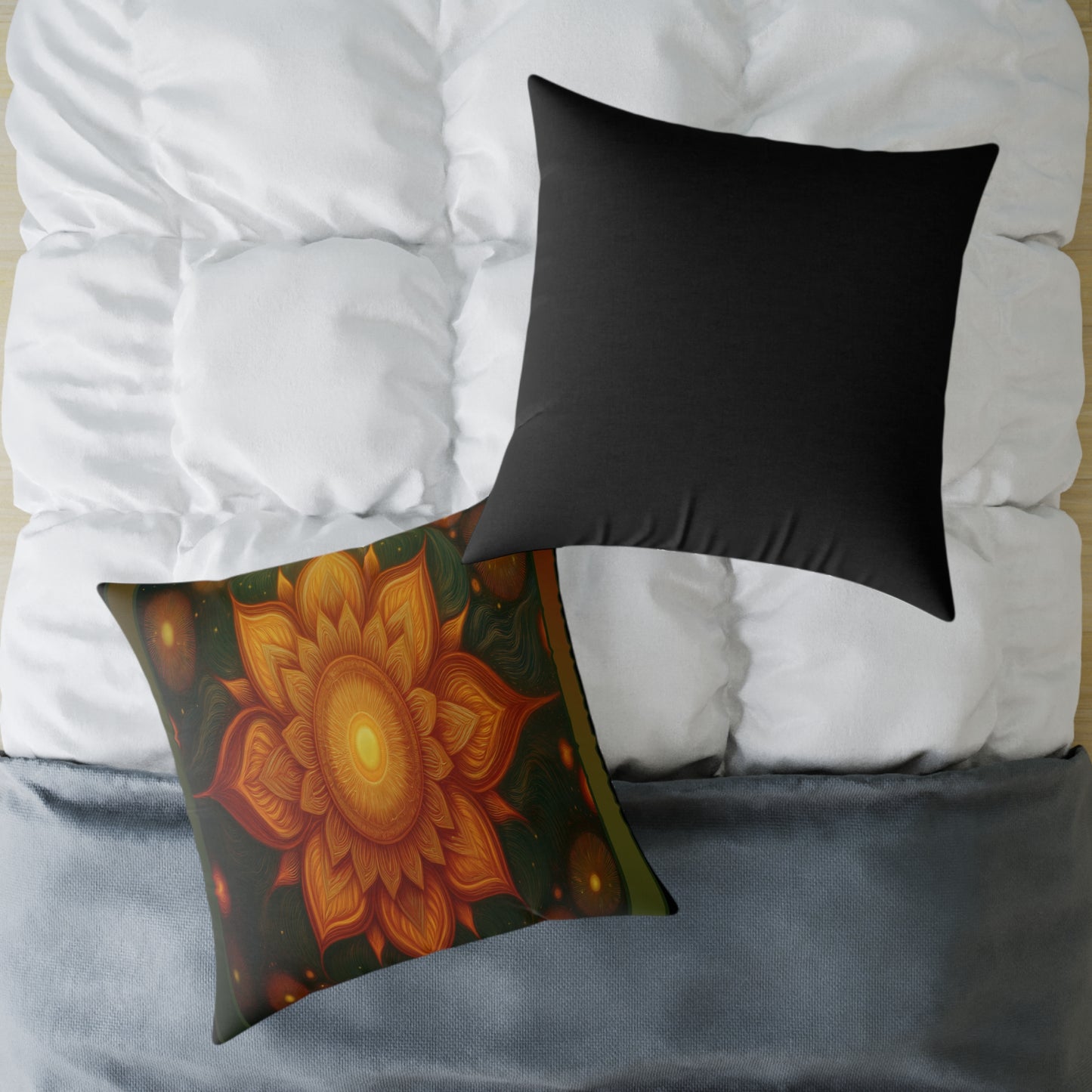 Bohemian Sun Square Pillow
