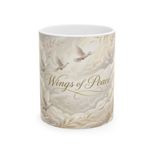 Wings of Peace Ceramic Mug (11oz & 15oz)