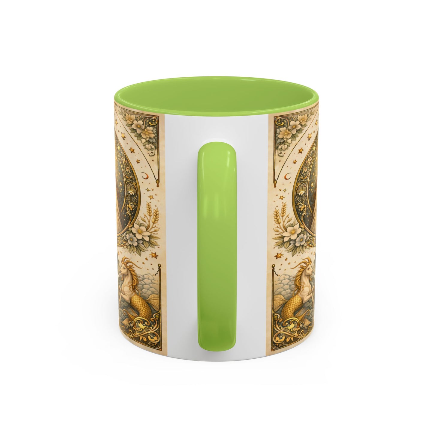 Celestial Aquarius Art Coffee Cup (11/15oz) by Grace Canvas Shop