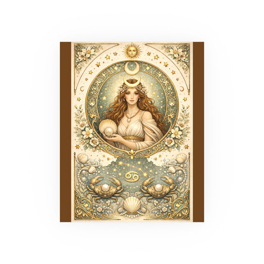 Cancer Zodiac Art Poster — Astrology Print by Grace Canvas Shop