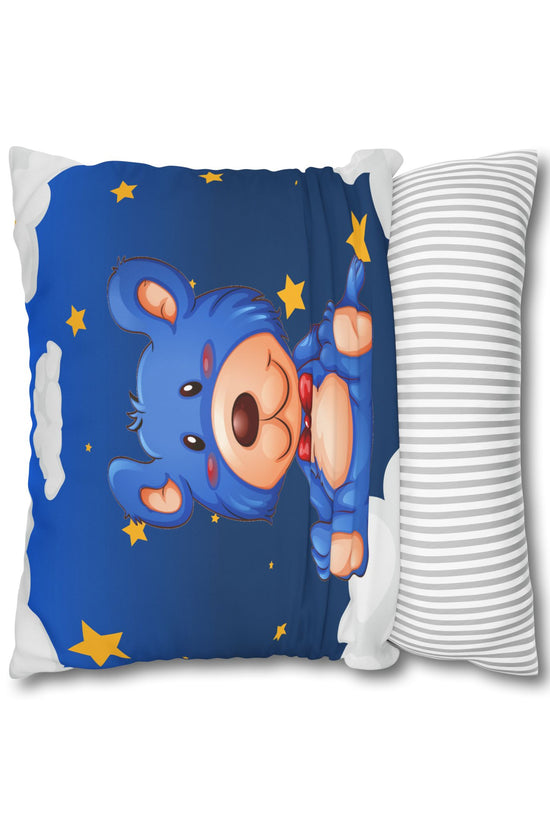 Teddy Bear Pillowcase — Available in 4 Sizes (pillowcase only) by Grace Canvas Shop