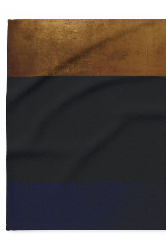 3 Colors - Arctic Colorblock Fleece Blanket by Grace Canvas Shop