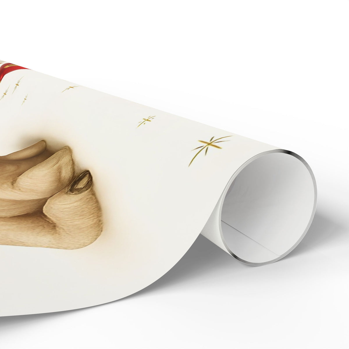 Christmas Lamb Gift Wrapping Paper