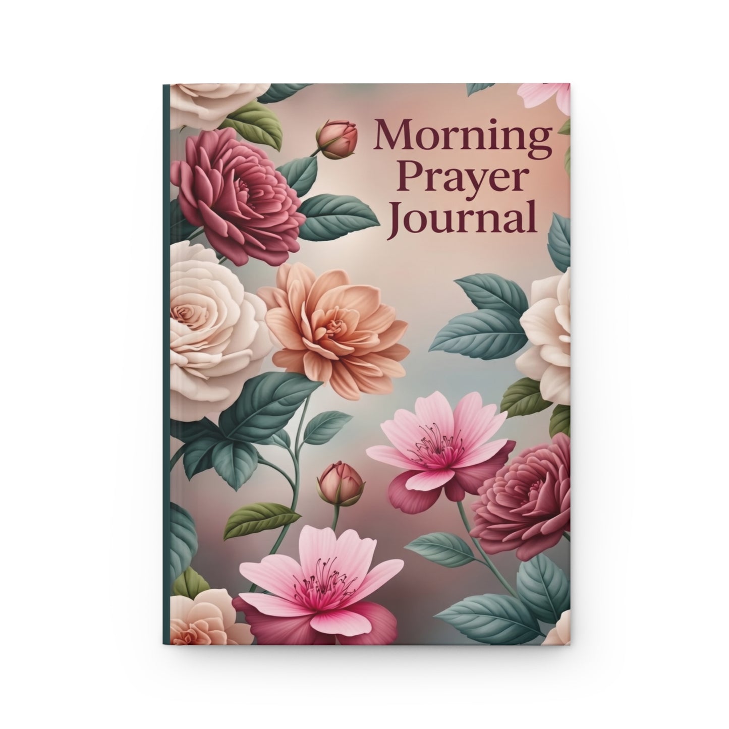 Morning Prayer Journal — Floral Hardcover Devotional Notebook