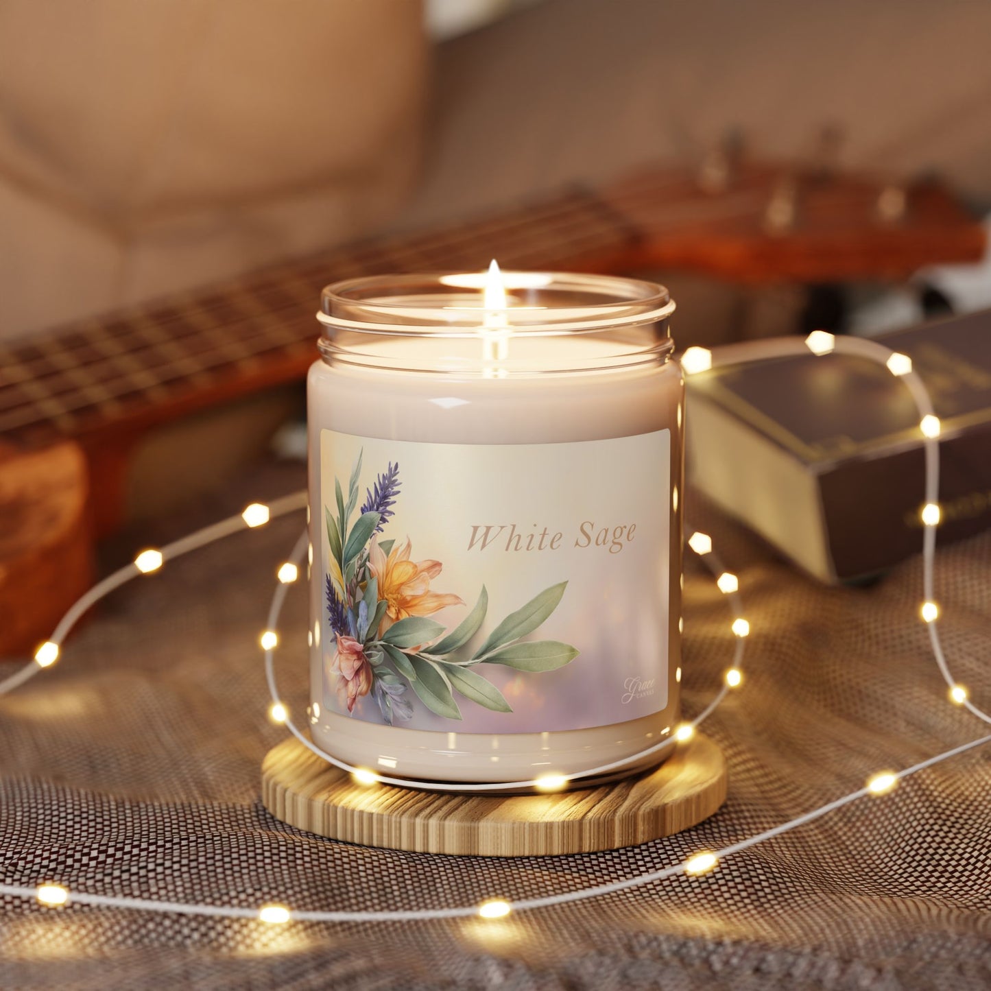 Scented Candles 9oz - Choose Your Scent by Grace Canvas Shop