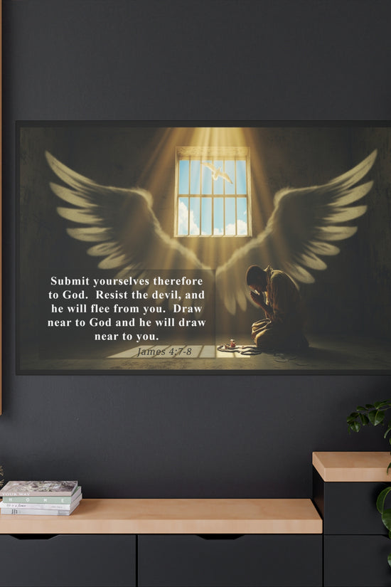Canvas Wall Art Inspirational Prayer Print by Grace Canvas