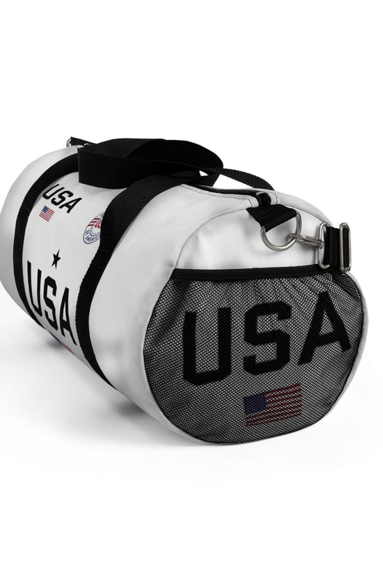 USA Flag Duffel Bag - Patriotic Travel & Gym Gear