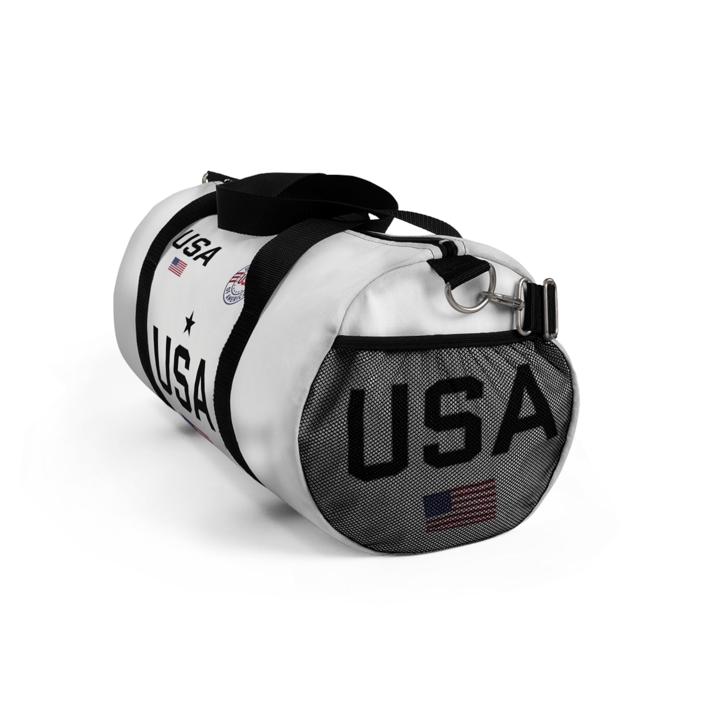 USA Flag Duffel Bag - Patriotic Travel & Gym Gear