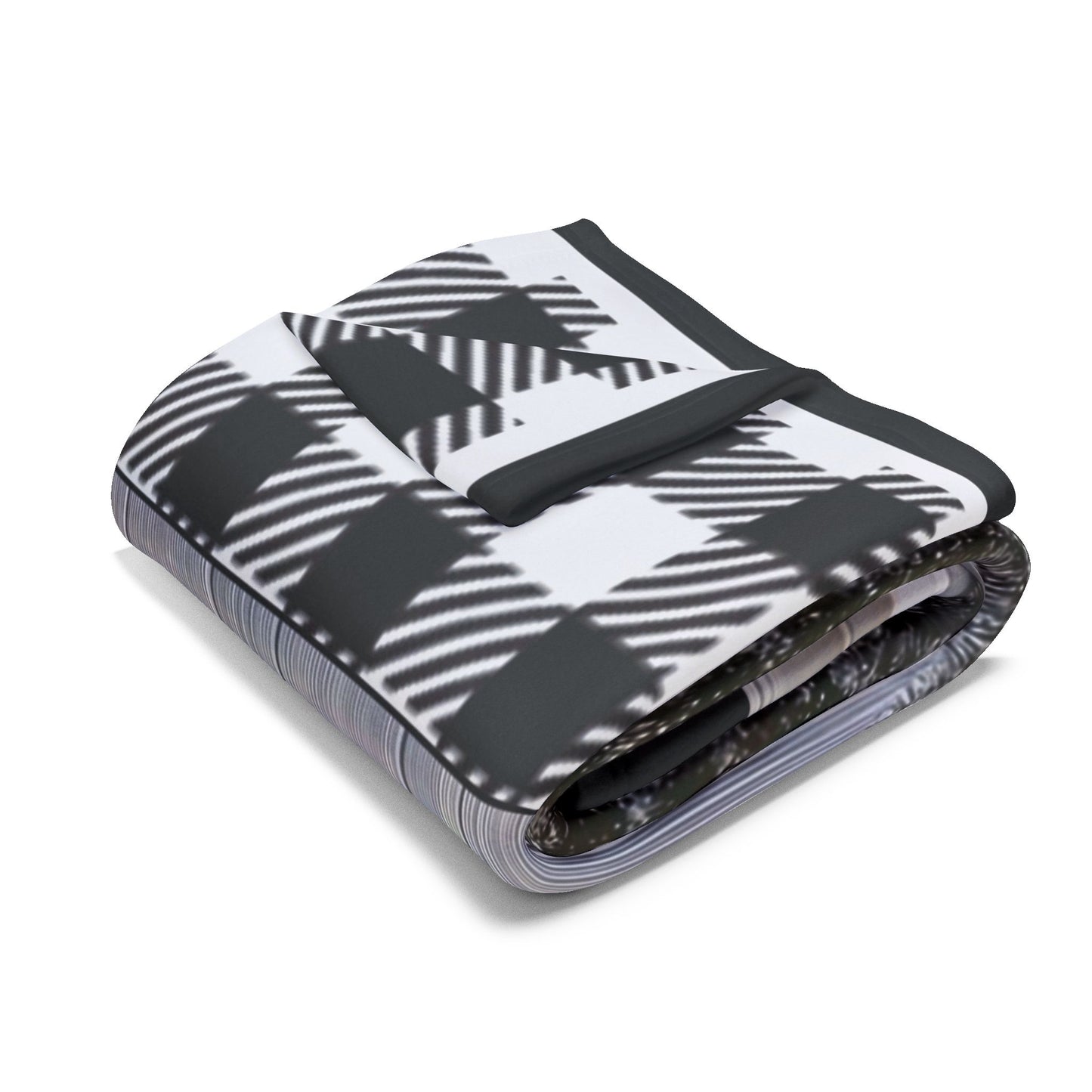 Christmas Reindeer & Nutcracker Fleece Blanket