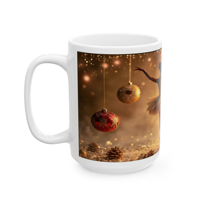 Elegant Ballerina Ceramic Mug
