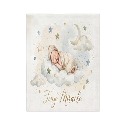 Tiny Miracle Microfiber Newborn Baby Throw