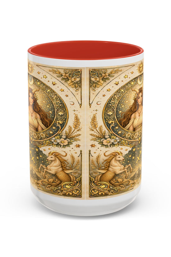 Celestial Capricorn Coffee Mug by Grace Canvas Shop
