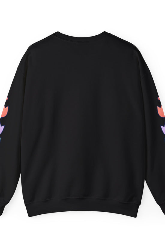 Held & Hopeful in Jesus Sweatshirt | Colorful Pastel Christian Encouragement