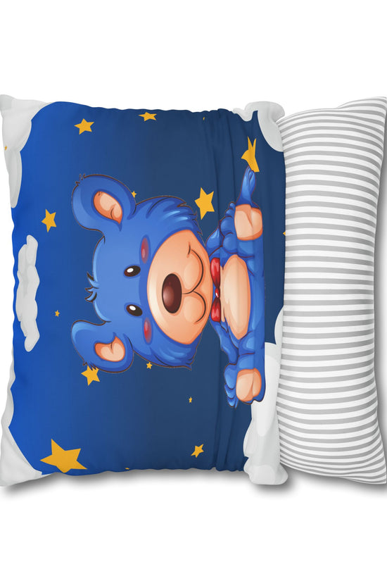 Teddy Bear Pillowcase — Available in 4 Sizes (pillowcase only) by Grace Canvas Shop
