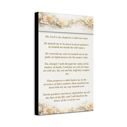 Psalm 23 Verse Home Decor by Grace Canvas