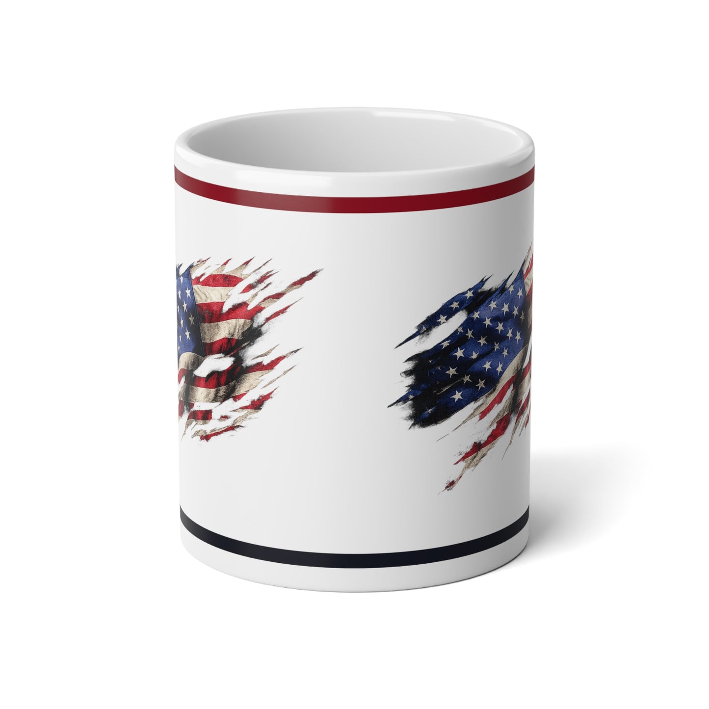 20oz American Flag Eagle Jumbo Mug Patriotic Coffee Cup