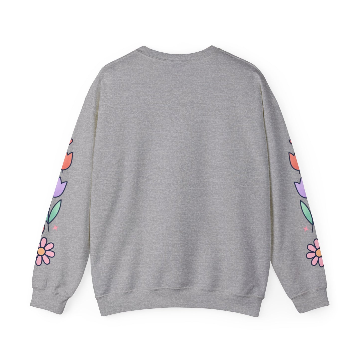 Held & Hopeful in Jesus Sweatshirt | Colorful Pastel Christian Encouragement