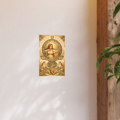 Celestial Sagittarius Zodiac Poster by Grace Canvas Shop