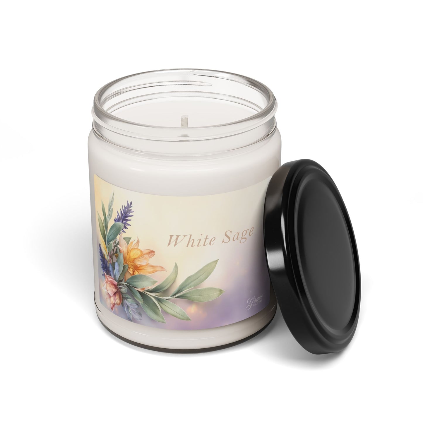 Scented Candles 9oz - Choose Your Scent by Grace Canvas Shop