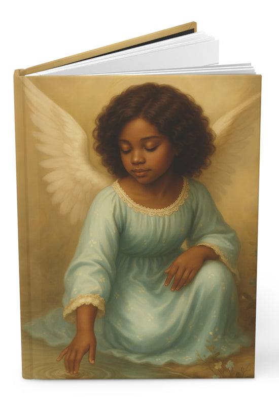 Angel Hardcover Personal Writing Journal by Grace Canvas.shop
