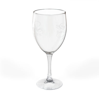 Engraved 10.5oz Wine Glass
