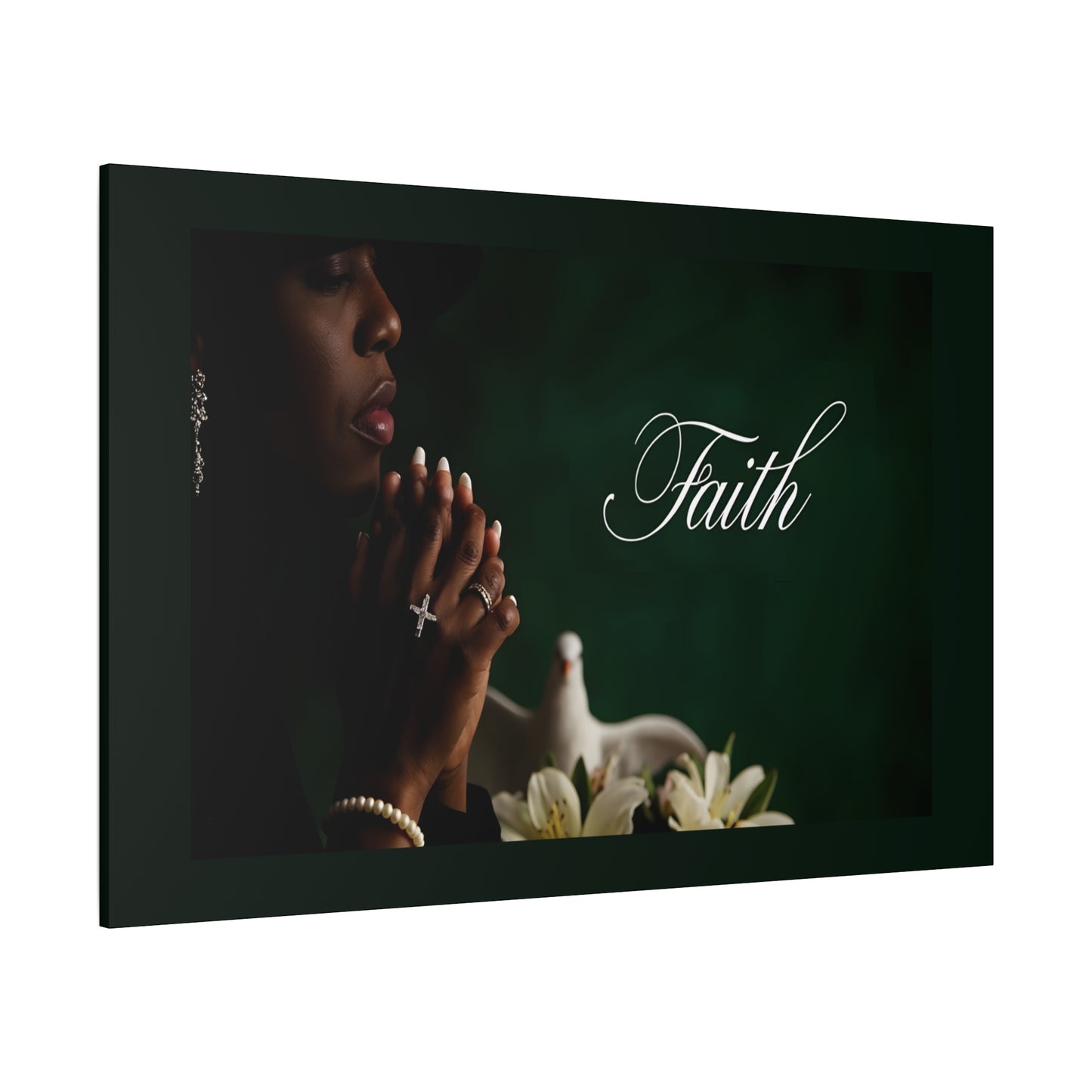 Faith 34 Women's Inspiration Canvas Wall Art by Grace Canvas