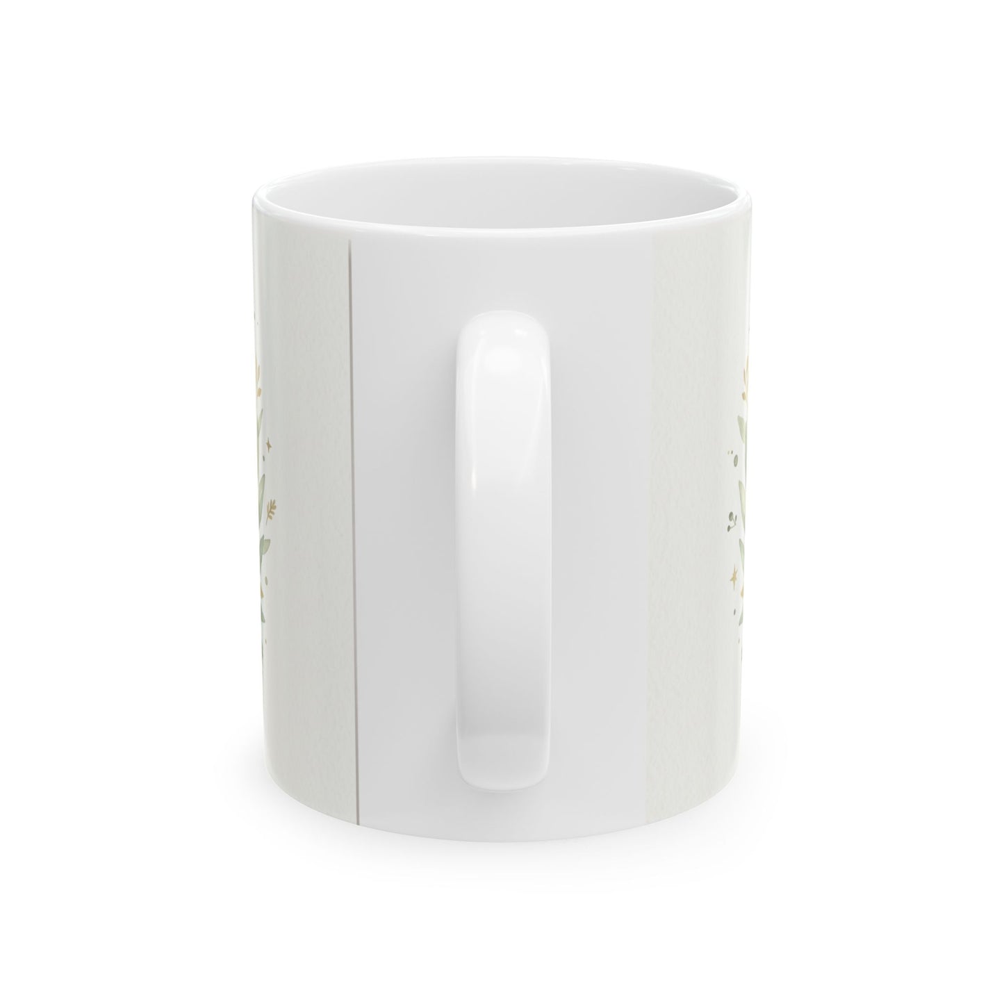 Stronger Than You Know Ceramic Mug — Inspirational Mountain Quote (11oz & 15oz)