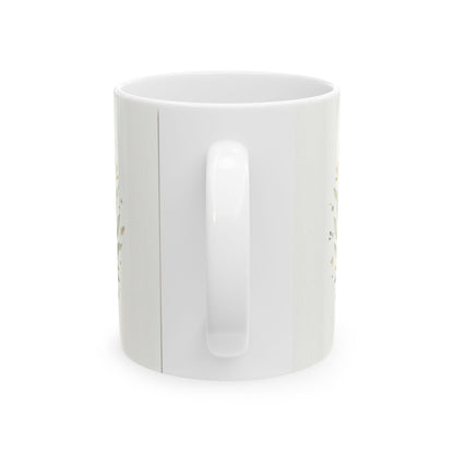Stronger Than You Know Ceramic Mug — Inspirational Mountain Quote (11oz & 15oz)