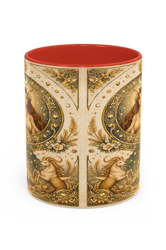 Celestial Capricorn Coffee Mug by Grace Canvas Shop