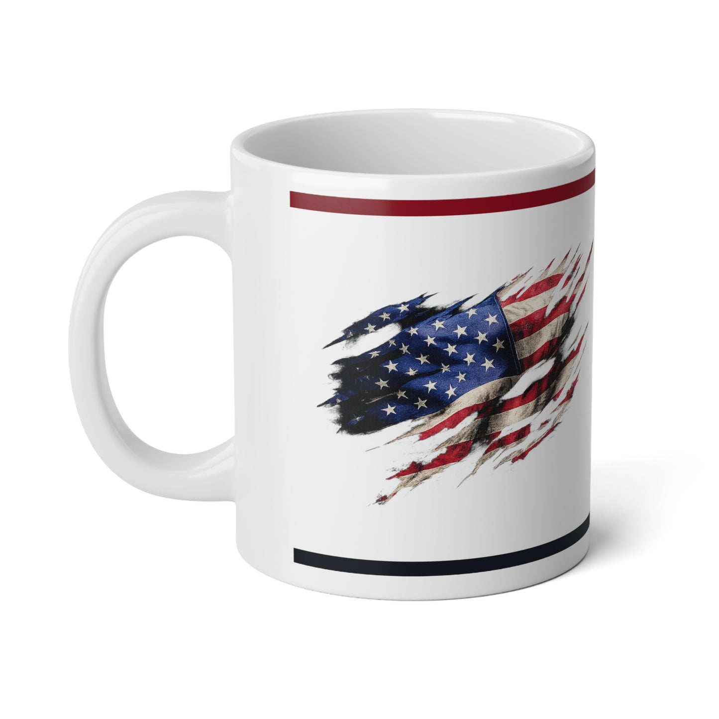 20oz American Flag Eagle Jumbo Mug Patriotic Coffee Cup