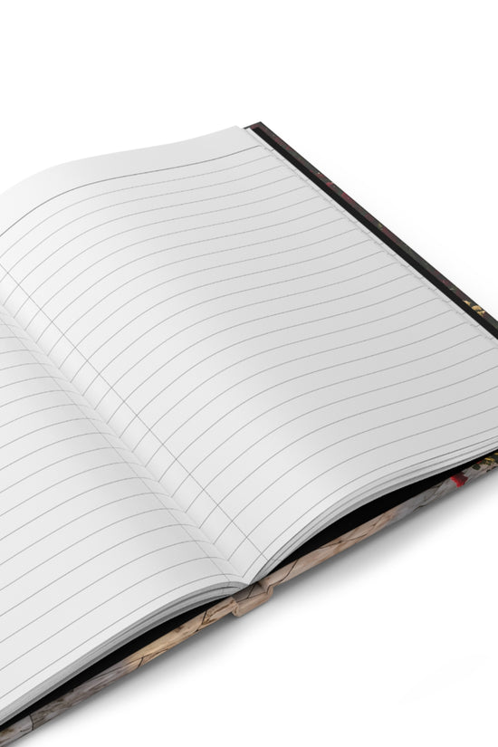 Grand Garden Hardcover Ruled Journal Notebook