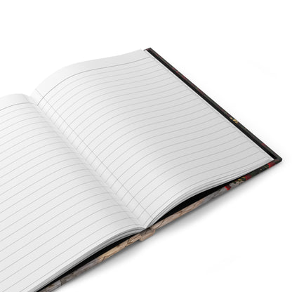 Grand Garden Hardcover Ruled Journal Notebook