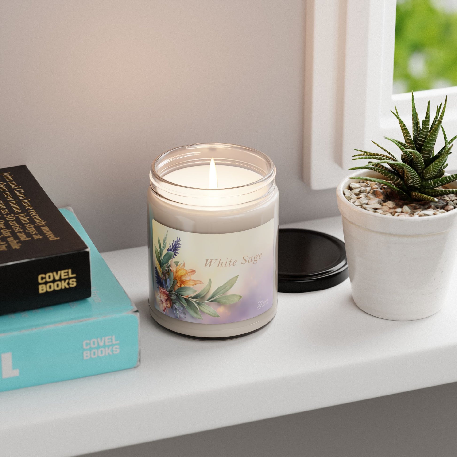 Scented Candles 9oz - Choose Your Scent by Grace Canvas Shop