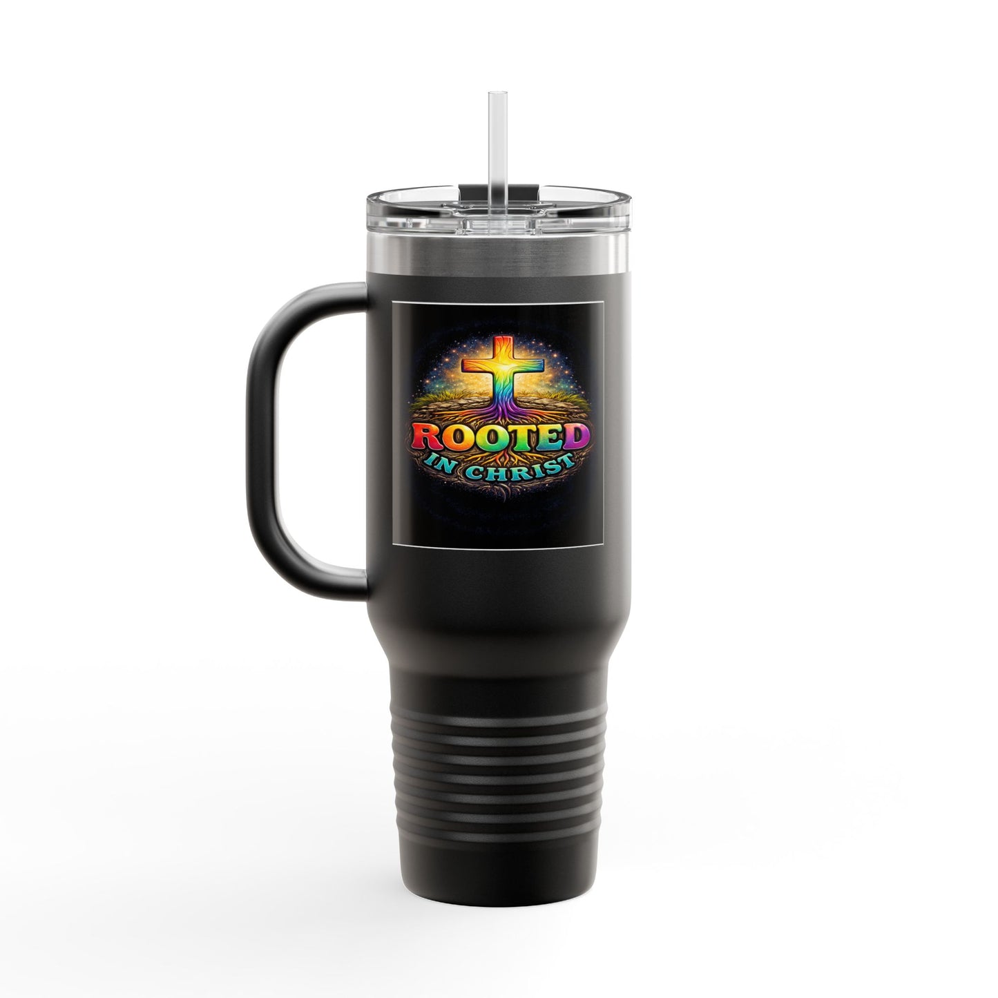 Insulated Travel Mug, 40oz by Grace Canvas Shop