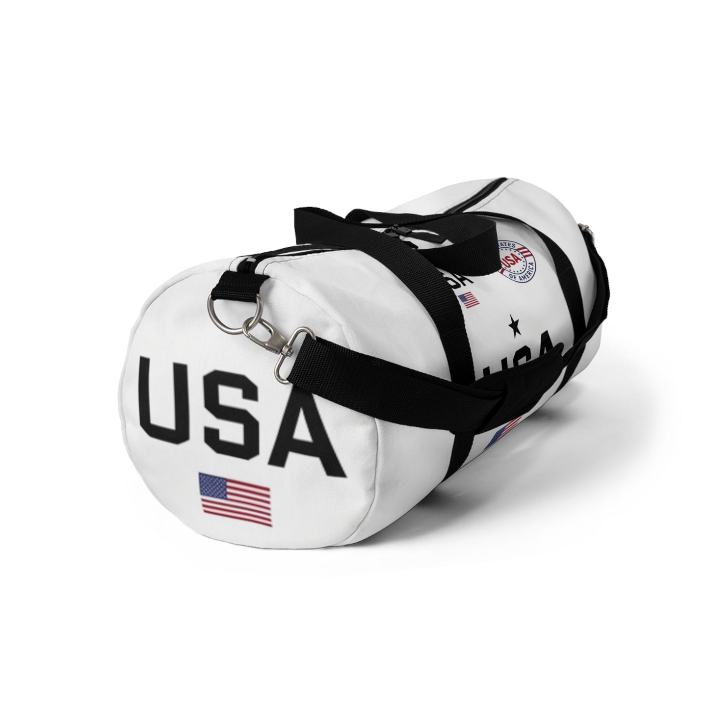 USA Flag Duffel Bag - Patriotic Travel & Gym Gear