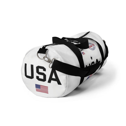 USA Flag Duffel Bag - Patriotic Travel & Gym Gear