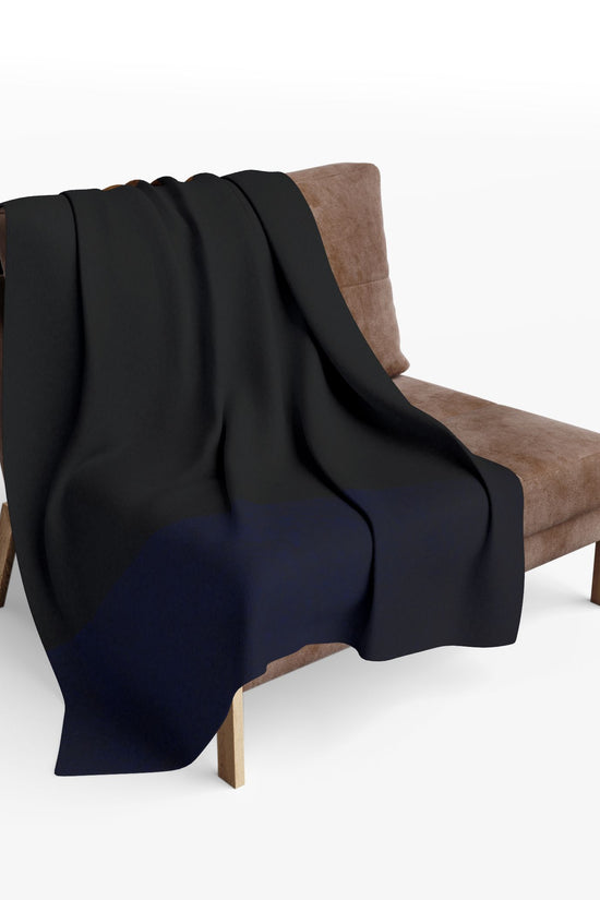 3 Colors - Arctic Colorblock Fleece Blanket by Grace Canvas Shop