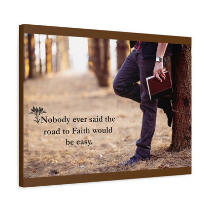 Faith Journey Matte Canvas Wall Art by Grace Canvas Shop
