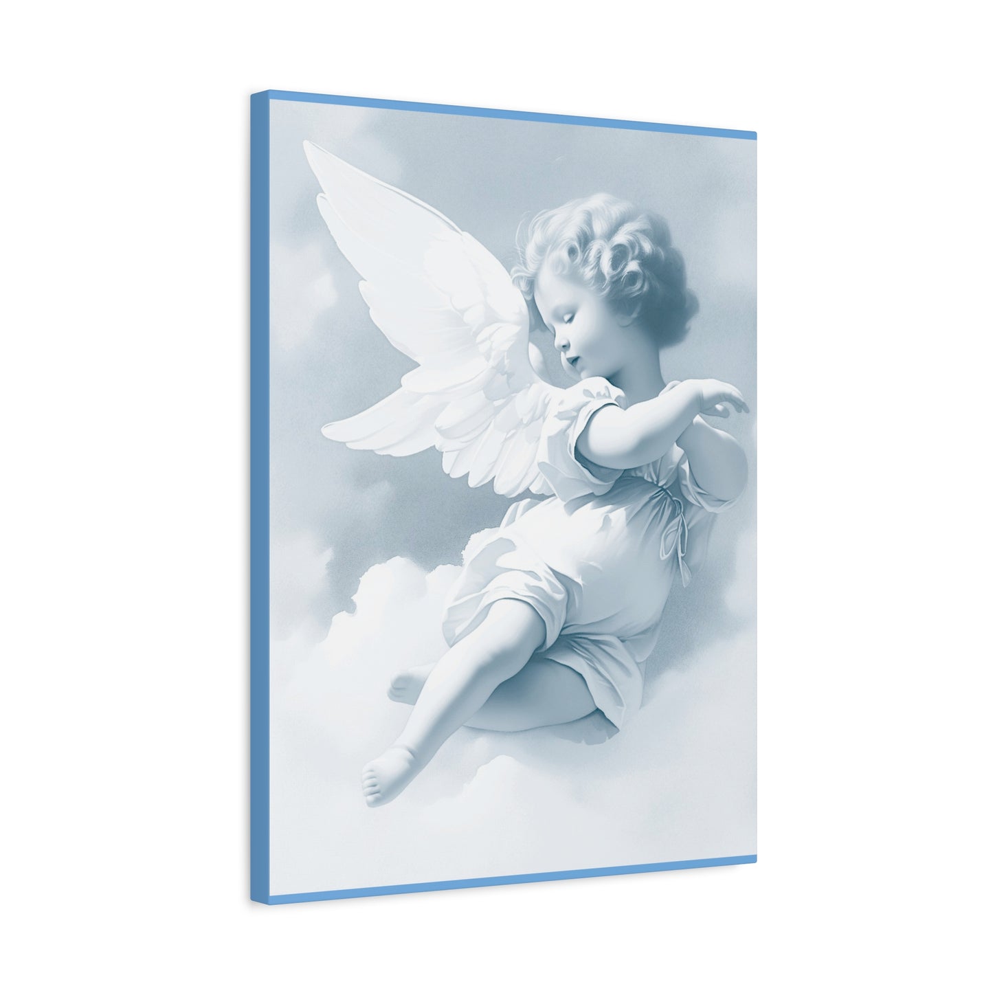 Baroque Angel Cherub Wall Canvas