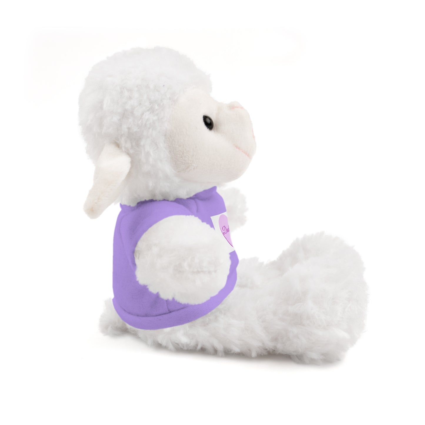 Lavender "Daddy's Girl" Lamb Plush with Tee