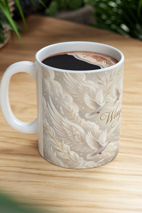 Wings of Peace Ceramic Mug (11oz & 15oz)