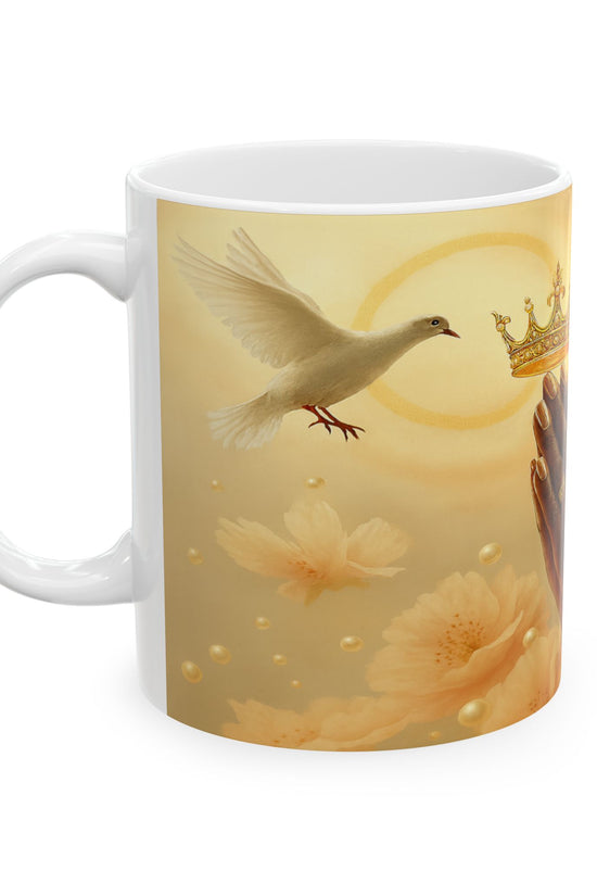 Isaiah 62:3 Inspirational Prayer Ceramic Mug, 11oz, 15oz by Grace Canvas.shop