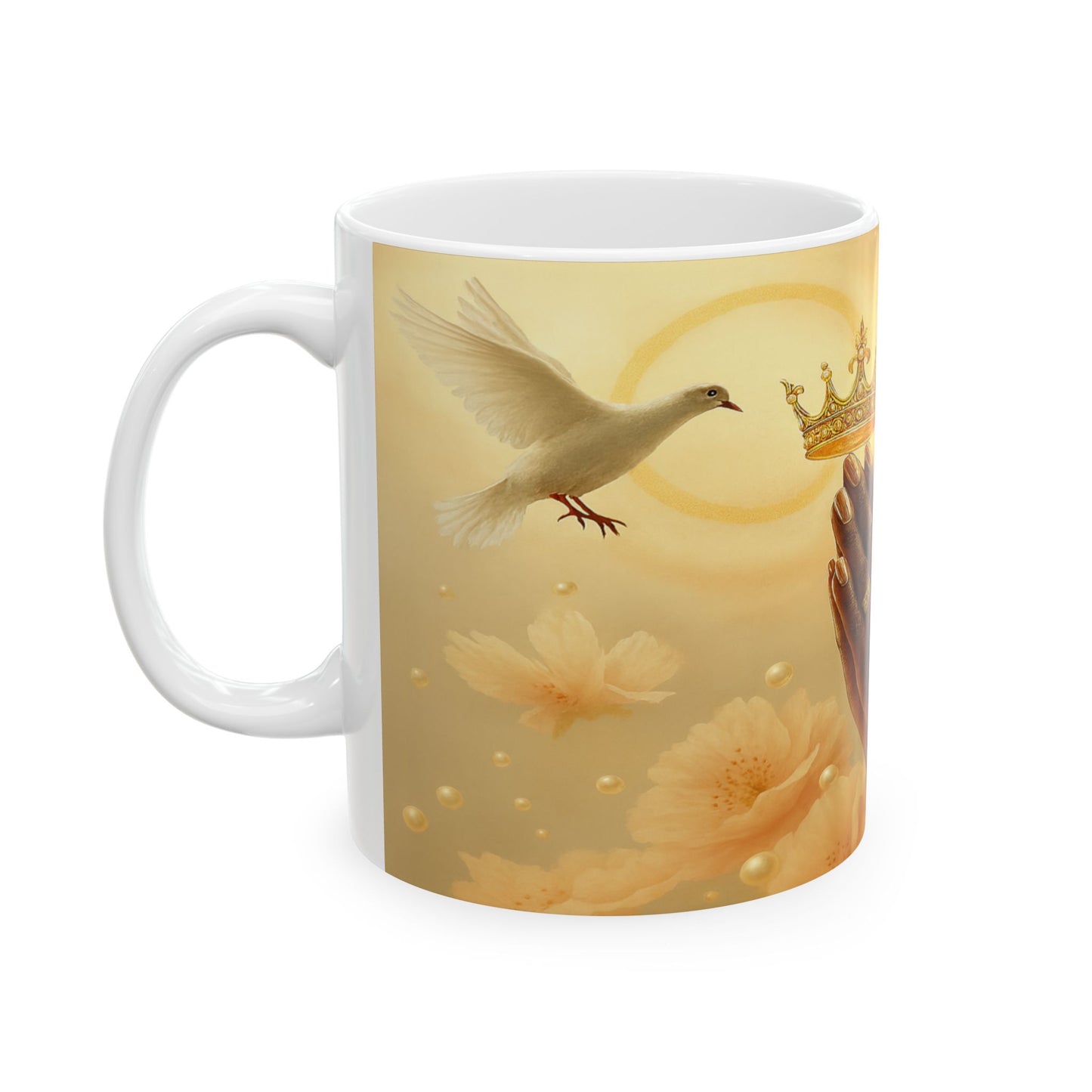 Isaiah 62:3 Inspirational Prayer Ceramic Mug, 11oz, 15oz by Grace Canvas.shop