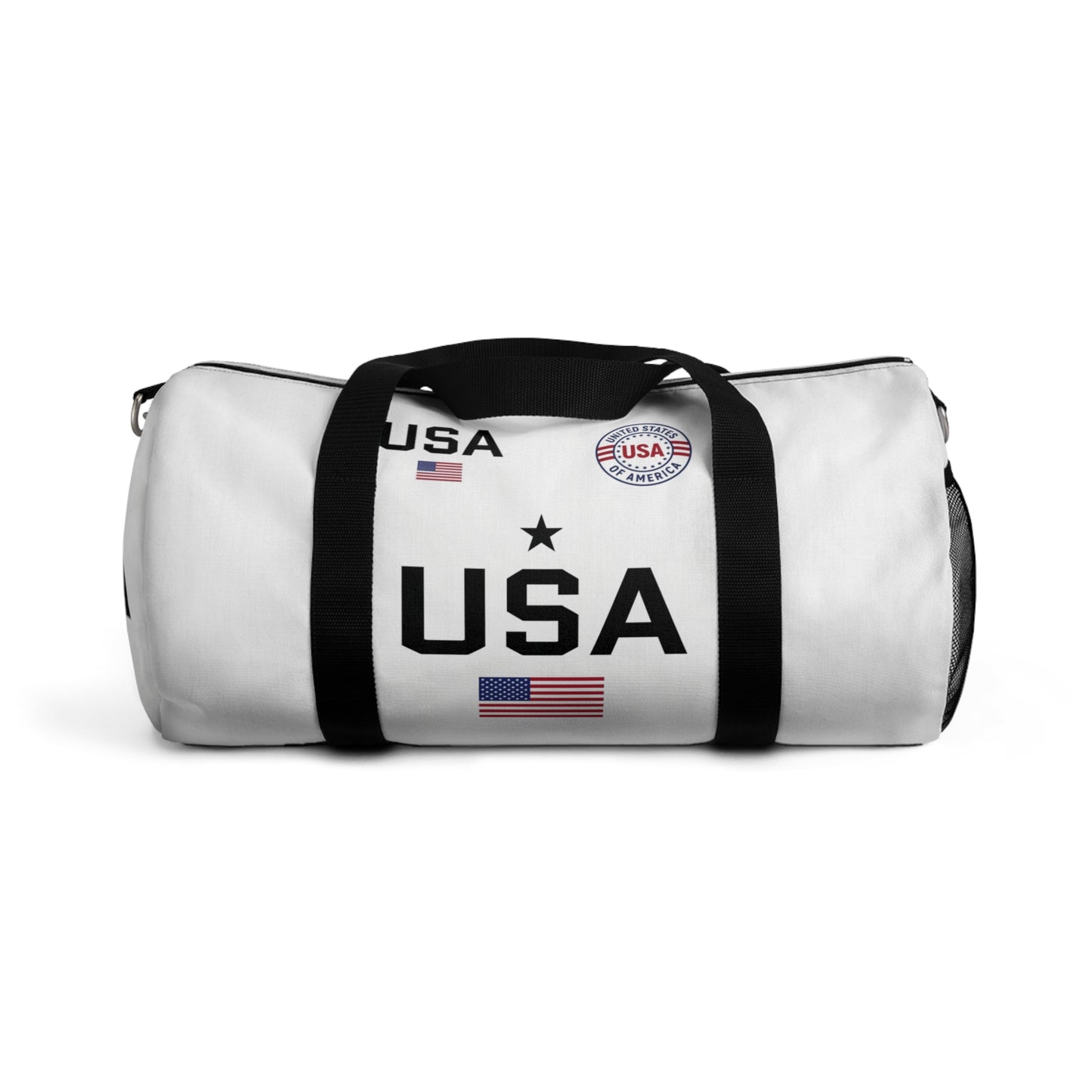 USA Flag Duffel Bag - Patriotic Travel & Gym Gear