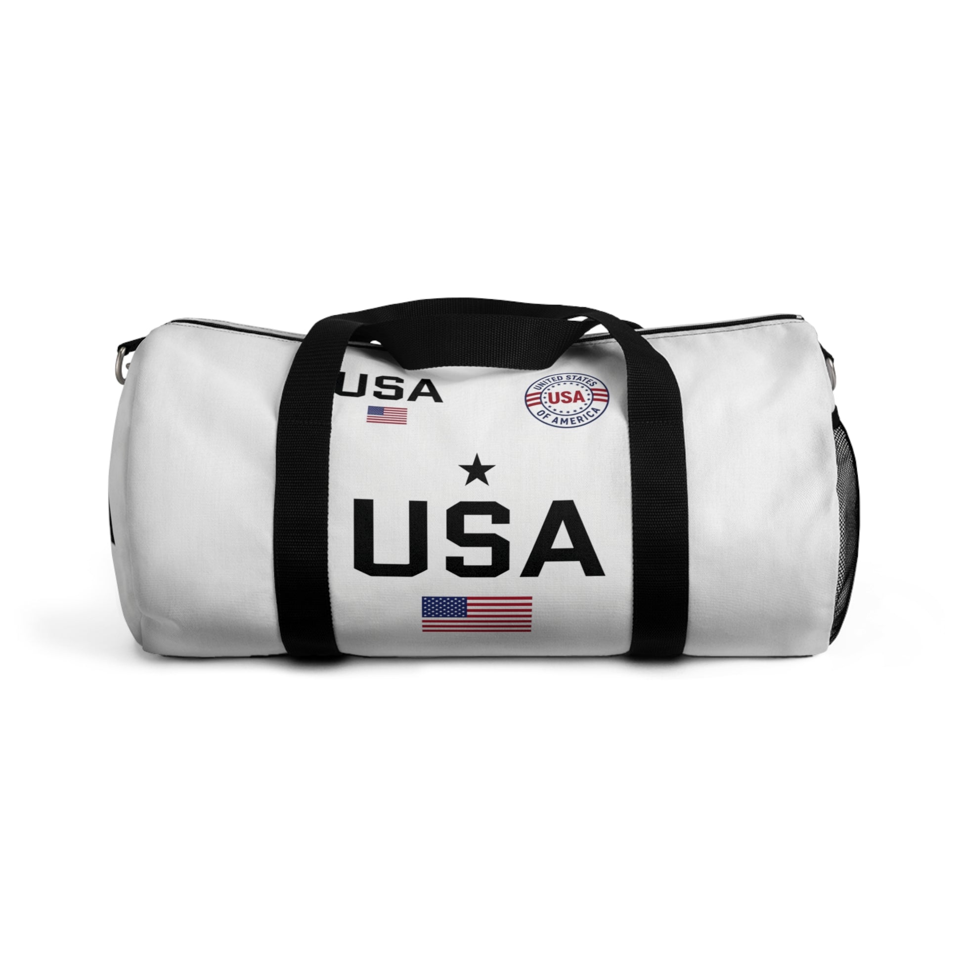USA Flag Duffel Bag - Patriotic Travel & Gym Gear