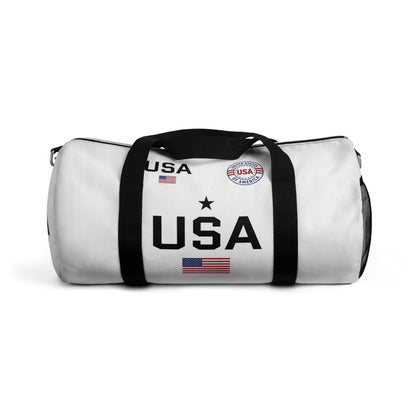 USA Flag Duffel Bag - Patriotic Travel & Gym Gear