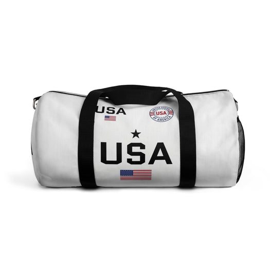USA Flag Duffel Bag - Patriotic Travel & Gym Gear