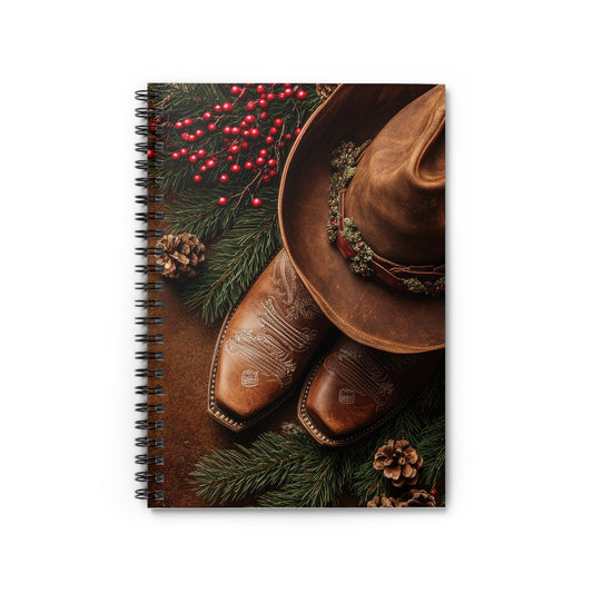 Western Soft-Cover Holiday Spiral Notebook